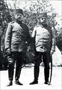 1909 - Mustafa Kemal bir subay arkadaşıyla Taksim Kışlası önünde 