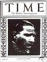 1927 – TIME dergisinin 21 Şubat 1927 tarihli sayısının kapağı